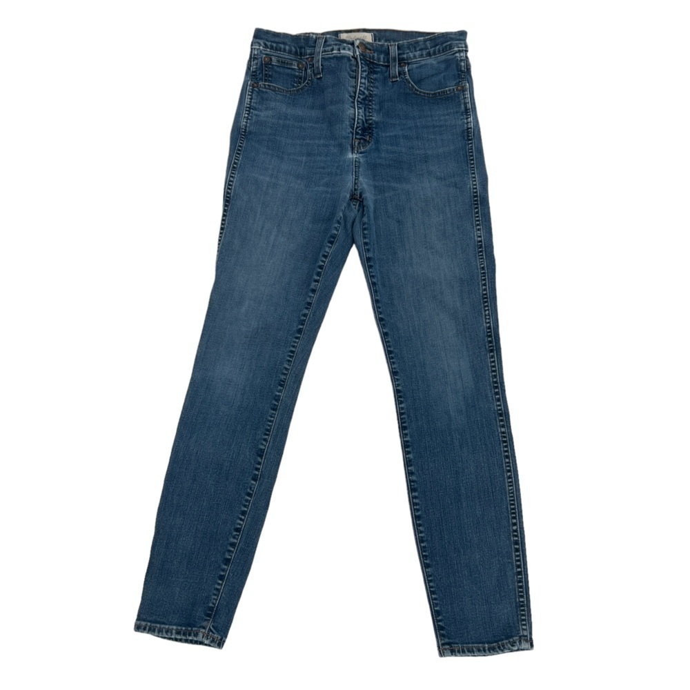 Madewell 10" High Rise Distressed Skinny Jeans Size 27 Women’s